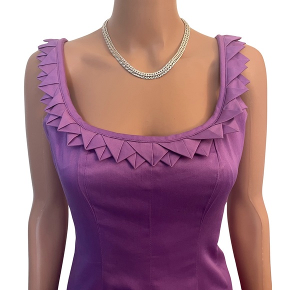NWT Nine West purple dress. - Picture 2 of 6